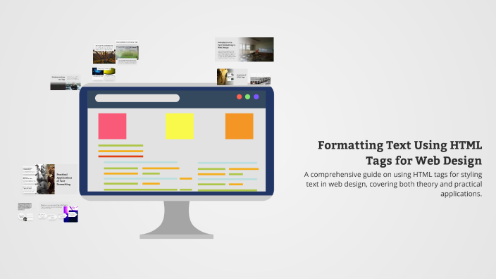 Formatting Text Using HTML Tags for Web Design by Aram Ahmed Sawsen on ...