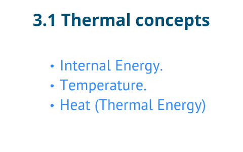 IB Physics - 3.1 Thermal Concepts By Jonathan Bertin