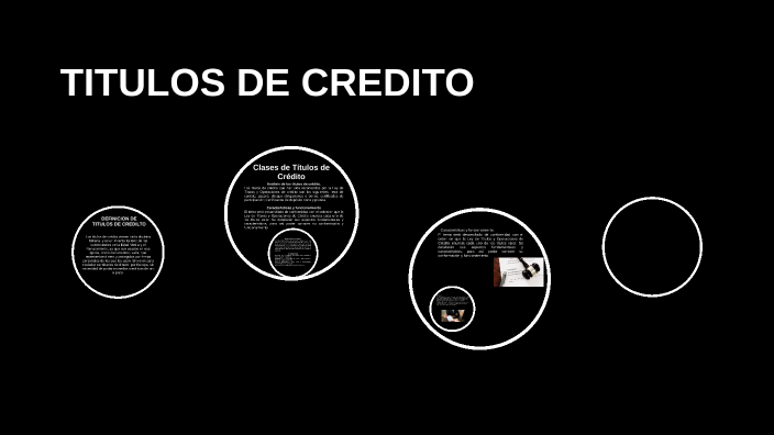TITULOS DE CREDITO by Carlos Alejandro Clemente Zarate on Prezi