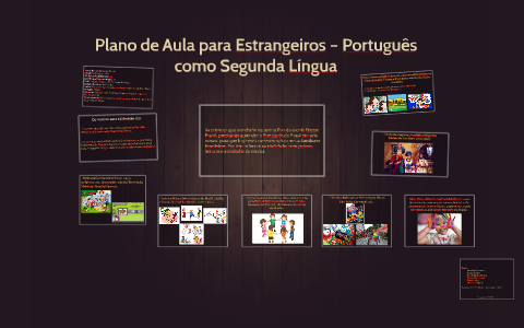 Plano de Aula - Portugues para Estrangeiros, PDF