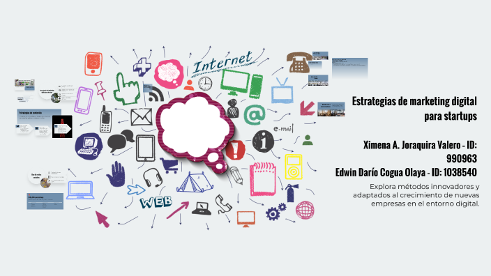 Estrategias de marketing digital para startups by Ximena Valero on Prezi