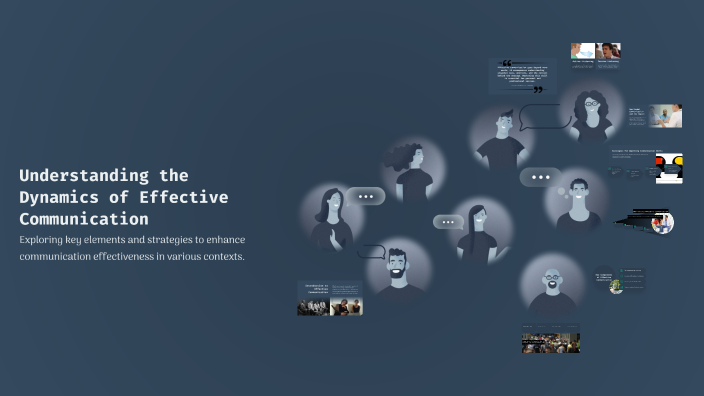 Dynamic Communication Examples Understanding the Dynamics of Effective Communication by Si So on Prezi