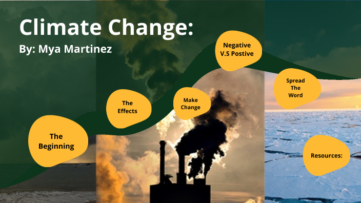 Climate change by Mya martinez on Prezi