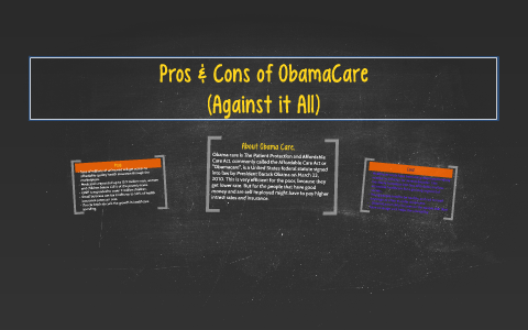 cons against obamacare