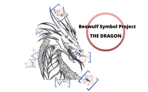 beowulf fights dragon drawing
