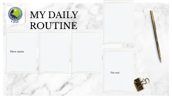 My daily routine by María Graciela Román on Prezi