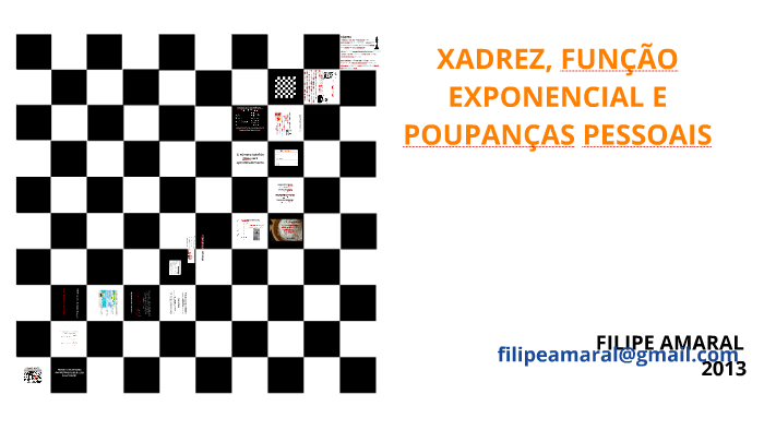 Função Exponencial e a Lenda do Jogo de Xadrez