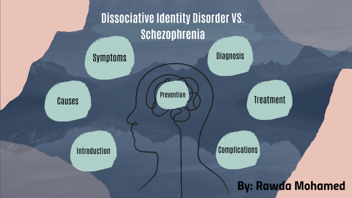 Dissociative Identity Disorder VS Schizophrenia by Rawda Mohamed on Prezi