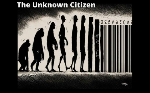 the unknown citizen analysis