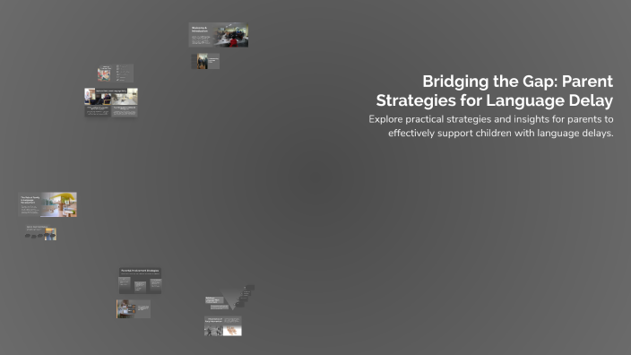 Bridging the Gap: Parent Strategies for Language Delay by Asma Agha on ...