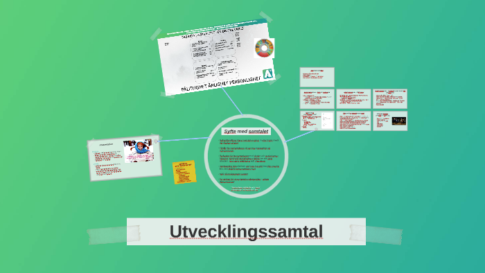 Utvecklingssamtal By Elisabeth Lundell On Prezi