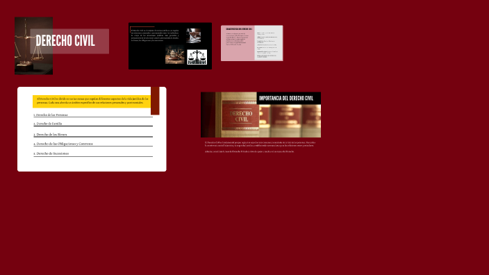DERECHO CIVIL by Sara Martínez on Prezi