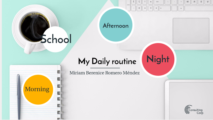 My daily routine by Berenice Romero on Prezi