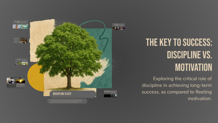 The Key to Success: Discipline vs. Motivation by Zi Tay on Prezi