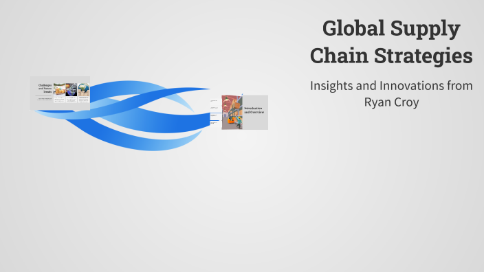 Global Supply Chain Strategies by Ryan Croy on Prezi