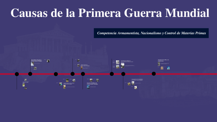 Causas de la Primera Guerra Mundial by YIJUN VALERIA CHEN CHEN on Prezi