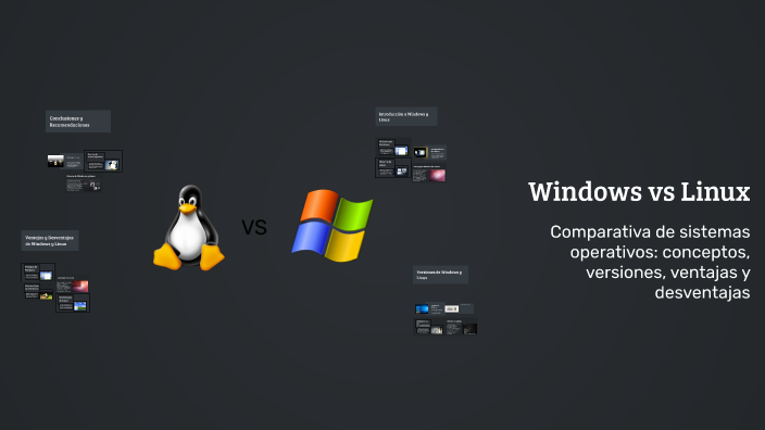 Windows vs Linux by JHOEL HIDALGO on Prezi