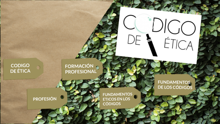 Fundamentos de los Códigos de Etica de los Colegios Profesionales by