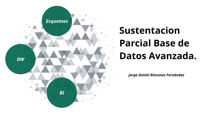 Parcial Base De Datos by Jorge Daniel Rincones Fernandez on Prezi