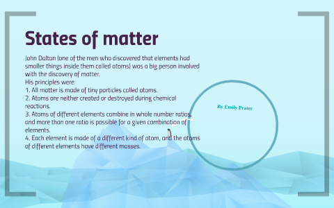 States of matter by Emily Prater on Prezi