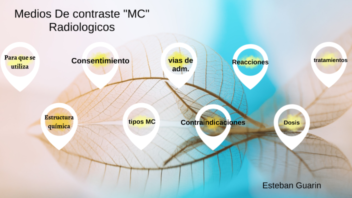 Medios De contrastes Radiologicos by Esteban Guarin on Prezi