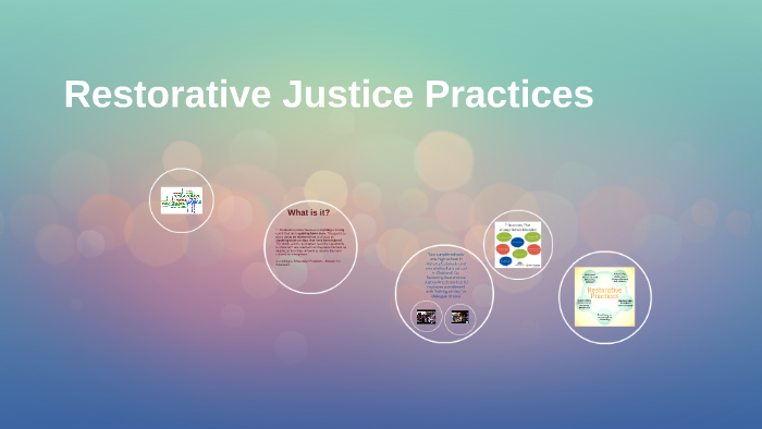 Restorative Justice Practices by Jodi Friebel on Prezi