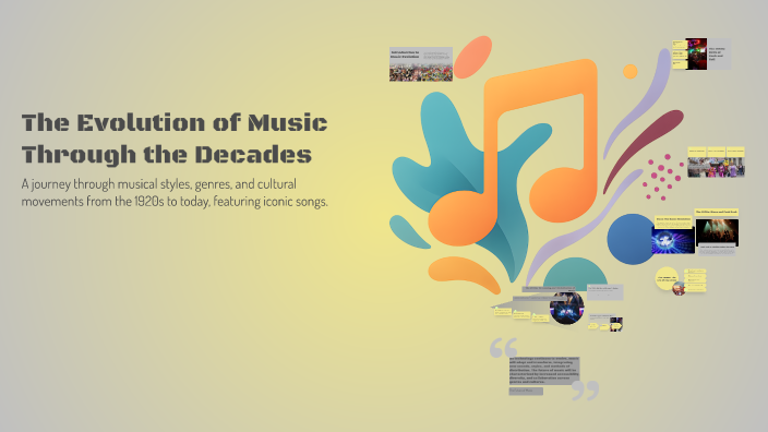 The Evolution of Music Through the Decades by Marta Žeželj on Prezi
