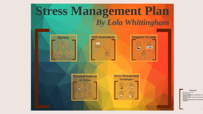 my stress management plan essay