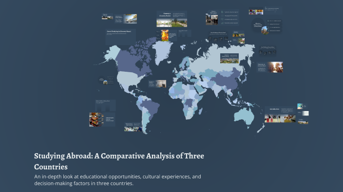 Studying Abroad: A Comparative Analysis of Three Countries by Kangming ...
