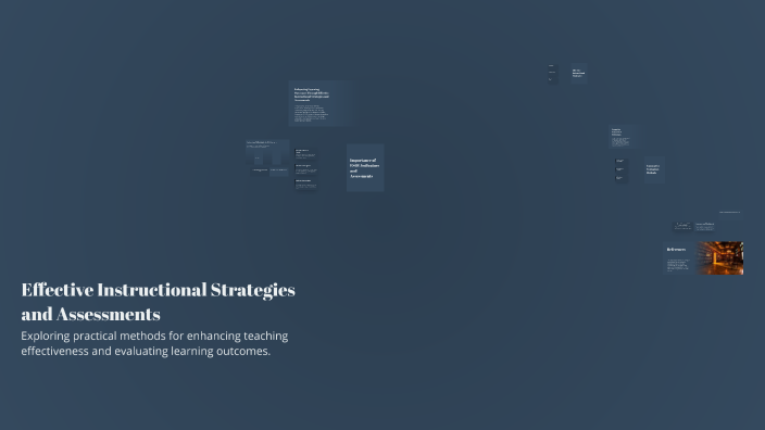 Effective Instructional Strategies and Assessments by Maria Vega on Prezi