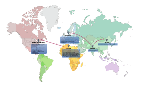 Map of Ivory Diasphora by Alyssa Cooke