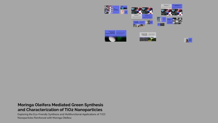 Moringa Oleifera Mediated Green Synthesis and Characterization of TiO2 ...