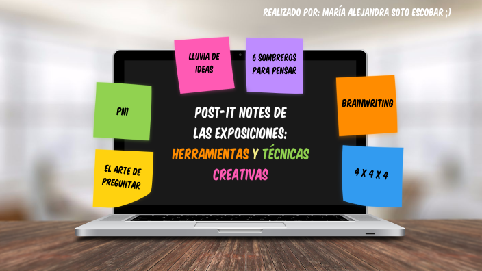 Post-it Notes de las exposiciones: MARÍA ALEJANDRA SOTO ESCOBAR by ...