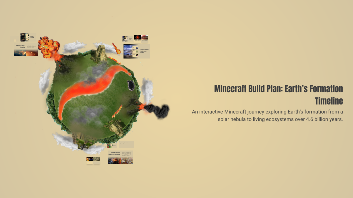 Minecraft Build Plan: Earth’s Formation Timeline by AMAUR'E MITCHELL on ...