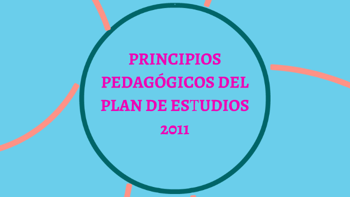 PRINCIPIOS PEDAGÓGICOS DEL PLAN DE ESTUDIOS 2011 by Sandra Leticia ...