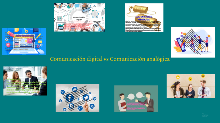 Comunicacion Analogica Y Digital En Informatica