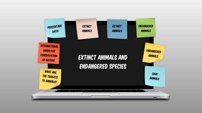 Extinct animals and endangered species by martina pretalli on Prezi
