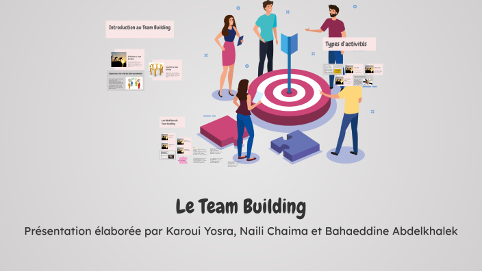 Le Team Building by yosra karoui on Prezi