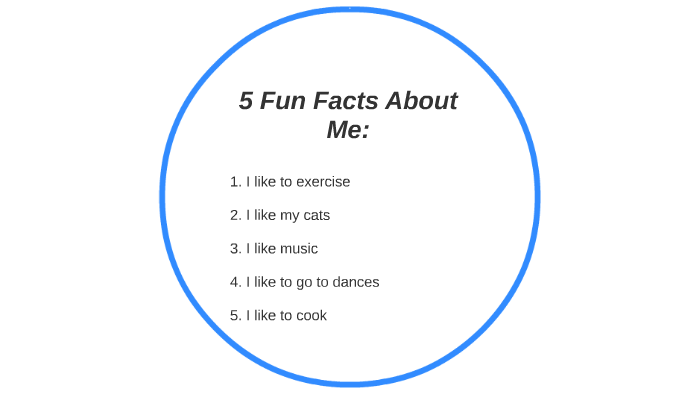 5 Fun Facts About Me By Nick S