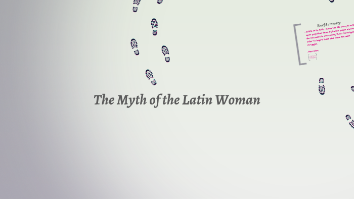 myth of a latin woman summary
