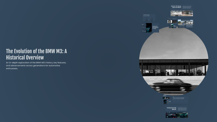 The Evolution of the BMW M3: A Historical Overview by Mikael Bent on Prezi