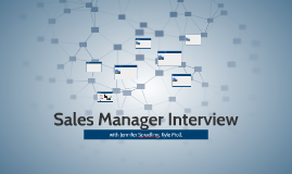 sales manager interview presentation