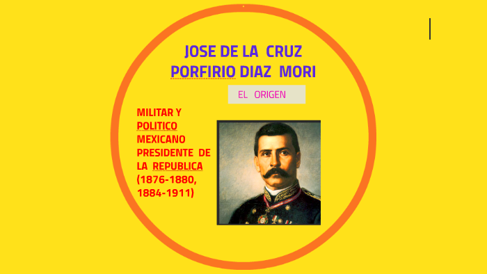José De La Cruz Porfirio Díaz Mori prezi.com