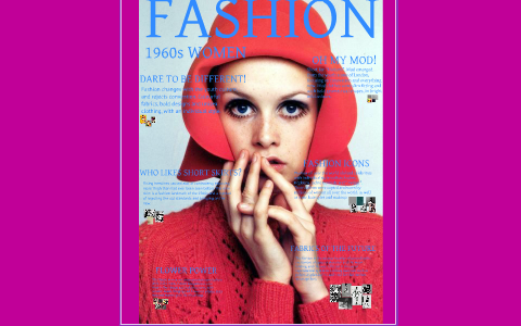 Women's Fashion in the 1960s by Georgina Hopson