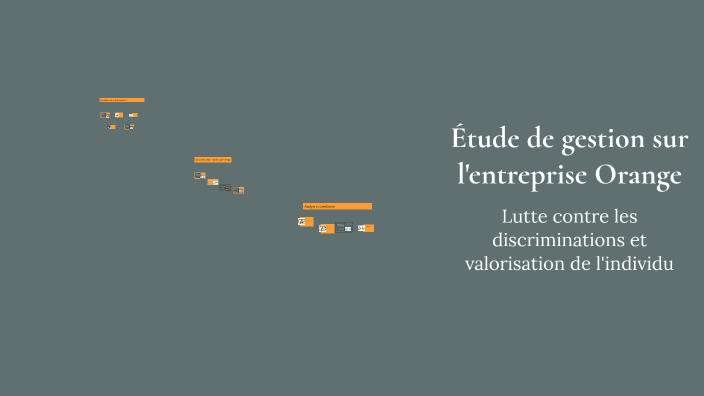 Étude de gestion sur l'entreprise Orange by axel Idri on Prezi