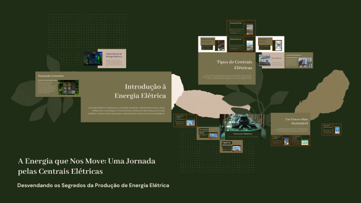 A Energia que Nos Move: Uma Jornada pelas Centrais Elétricas by Luísa ...