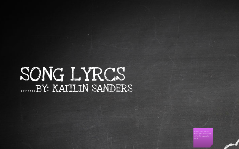 KAITLIN SANDERS by kaitlin sanders on Prezi