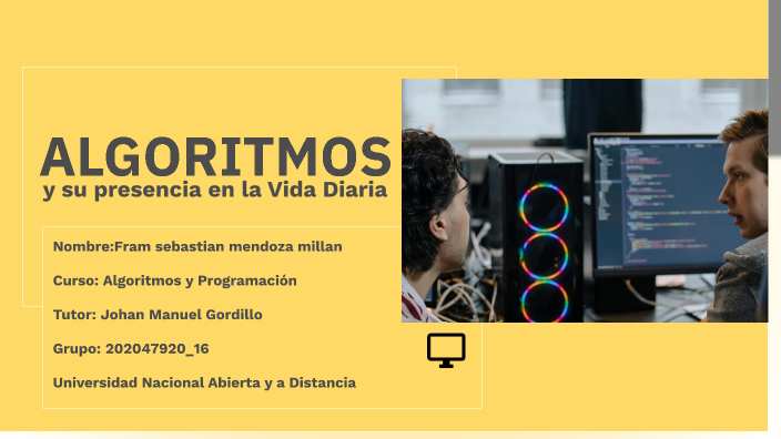Algoritmos en la Vida Diaria by sebastian mendoza on Prezi