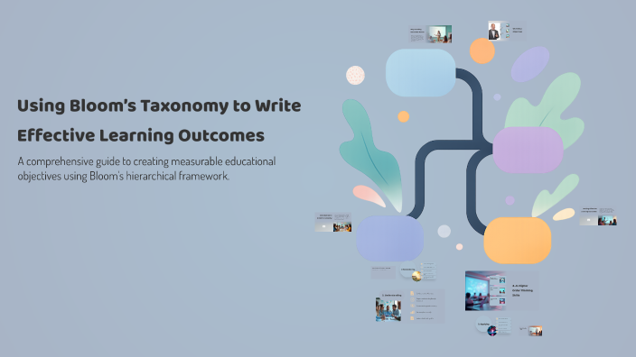 Using Bloom’s Taxonomy to Write Effective Learning Outcomes by salim ...