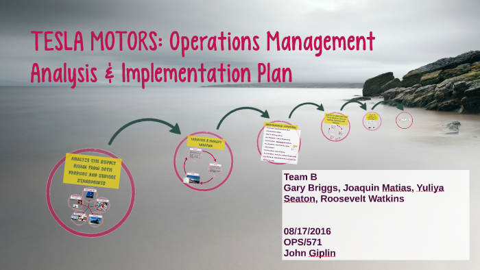 tesla operations management case study